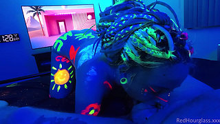 Blacklight Fun with Melanie Sugar