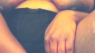 Fucking My Pussy with Big Dildo Cumming Hard