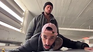 Paul Hengst - Youthful Arab Cocksmoker Takes Giant White Cock In Parking Lot 2 Cocksmoker