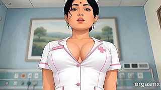 Desi Hot Doctor Bhabi Gives Special Treatment - Indian MILF Doctor Fantasy