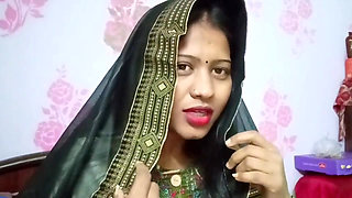 Desi indian brother-in-law fed his sister-in-law a banana, had sex with her, and licked her pussy. hindi video ( Tina Nandey )