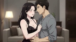 Wife Settles the Debt of Husband with giving blowjob and ass fucking