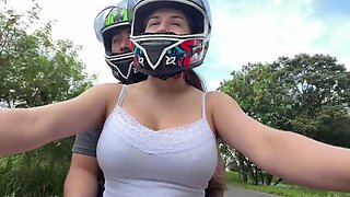 Stepmom Picks Me Up From College And We Fuck In Public