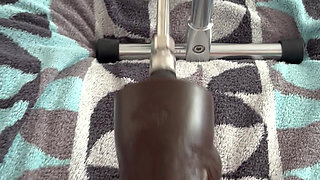 Huge BBC Dildo fucked my boy pussy hard and left my hole wide open, MrHankeystoys