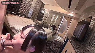 Forbidden Outdoor Thrill - Busty I-cup Gravure Beauty Risking It All in a Crowded Building, Raw Creampie Adventure