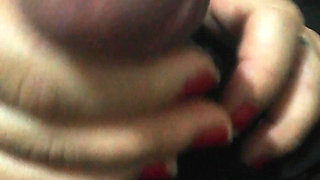 She Helps Him Masturbate