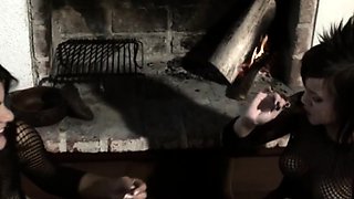 Lesbo latina with choc