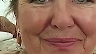 Granny Maria Fingers Her Old Cleft