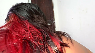 Passionate, sweaty anal sex. I had anal sex with my lover while my husband wasn't home.