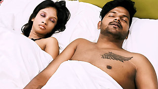 Indian Viral video of love and sex between step brother and step sister at home. Desi hindi audio