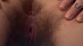 Spreading My Hairy Ass on Your Face