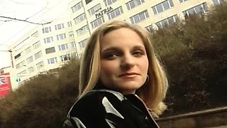 Blonde amateur milf does anal on pov camera 11