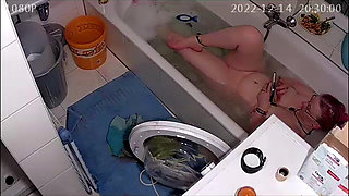 Caught Taking a Bath (no Sound)