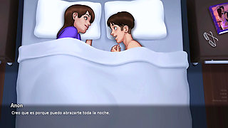 She acted that way to seduce him, and it ended well.