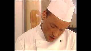 The Dirty Chef Has a Big Hard Cock on the Menu of the Day