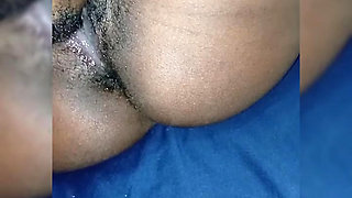 Naughty African schoolgirl on break from classes