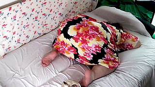 Cream All Over His Black Cock in the Afternoon