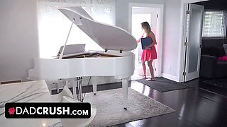 Innocent stunner Mickey Tyler gets stepdaddy's schlong