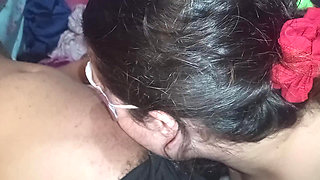 Nymphomaniac wife went crazy over friend's dick, got all wet # 3