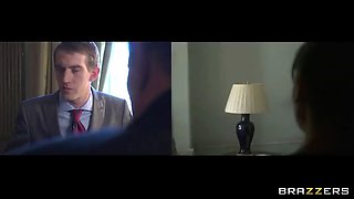 UK prime minster blackmailed into fucking big-tit slut Emma Butt