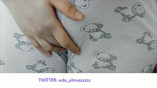 Cameltoe- Masturbation in Pajamas- Puffed Pussy- Turkish Porn