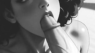 The Black Beauty Loves Retro-style Porn