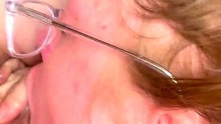 Redheaded mistress deepthroat POV