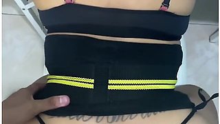 Nalgona Jumping Big And Open Of This Mexican Lady - Tetas Grandes
