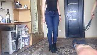 FFM Session. Ponyriding with 2 Mistresses Part 2