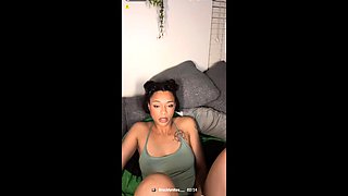 Hot Black Maid Does Some Webcam Black and Ebony