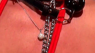 Please Sir, Use Me! - Brunette with Long Legs Gets Bound and Dominated by Black Master
