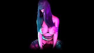 Helena riding a huge BBC in the club