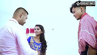 Desi Devils Triple Trouble: Wild Hindi Threesome