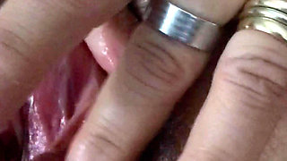 First She Squirts, Then She Delights Me with a Wonderful Blowjob and Finally a Beautiful Cum