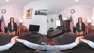 Busty Mom's Office Melons: Ashlyn Peaks