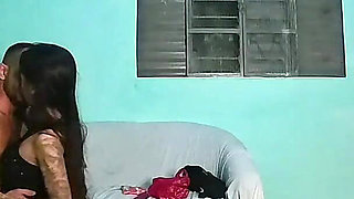 Two College Sluts Share a Cock in a Rio Favela