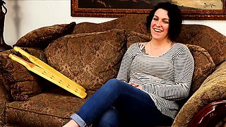 Busty bdsm brunette spanked and anal fucked