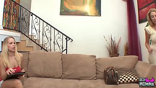 Sexymomma - lesbian daughter-in-law Britney Young tongue nailed