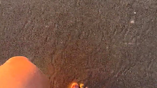 Walking on the Beach