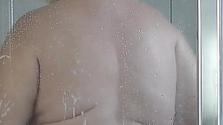 Lexie Cleans up in the Shower