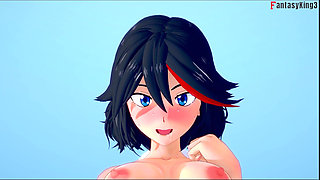Ryuko Matoi Sex on the Pool
