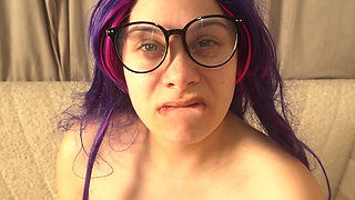 My Stepsister Makes Silly Faces and Does Facial Fetish, Teases Then Gives You a Virtual Handjob