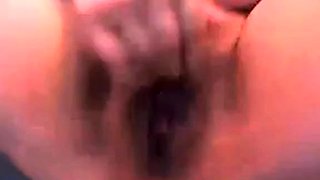 Pregnant Webcam Girl Anal Play with Toy