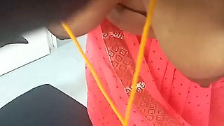 Amma Pink Saree Fantasy Role Play