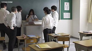Newlywed Teacher's Humiliating School Sex Toy Life. Asian Erotic Video. x1xFBE88FC472328D41F6