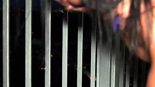 Night Time Balcony Fuck Session with Lola Bonita
