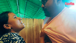 Desi Indian Kavita and Tatya Fuck in Picnic Tent