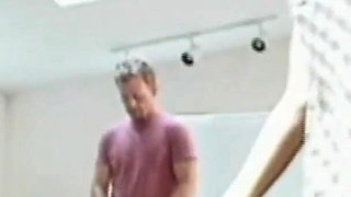 German Couple Rough Fucking in Kitchen Missionary