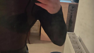 Nylon and Leather Fetishes - Mistress Julia