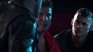 Jock Professor Dave Slicks Big Cock Blowjob from Ace Era